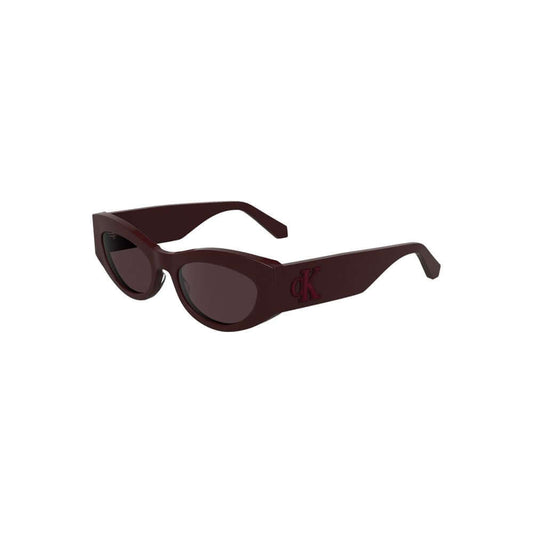 Calvin Klein Red Acetate Women Sunglasses $266.00 Calvin Klein Luzworld