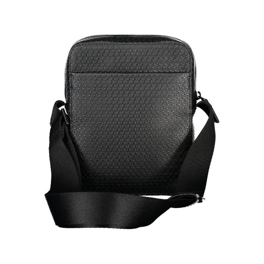 Calvin Klein Elegant Black Shoulder Bag with Contrasting Accents $233.00 Calvin Klein Luzworld