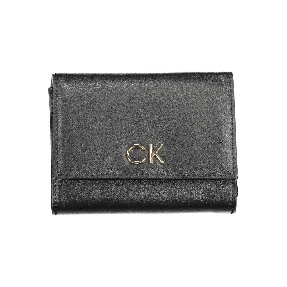 Calvin Klein Black Polyester Women Wallet $162.00 Calvin Klein Luzworld