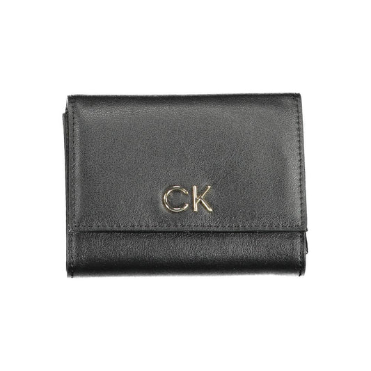 Calvin Klein Black Polyester Women Wallet $162.00 Calvin Klein Luzworld