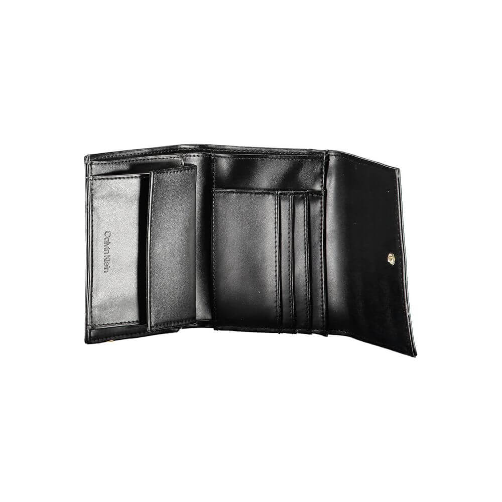Calvin Klein Black Polyester Women Wallet $162.00 Calvin Klein Luzworld