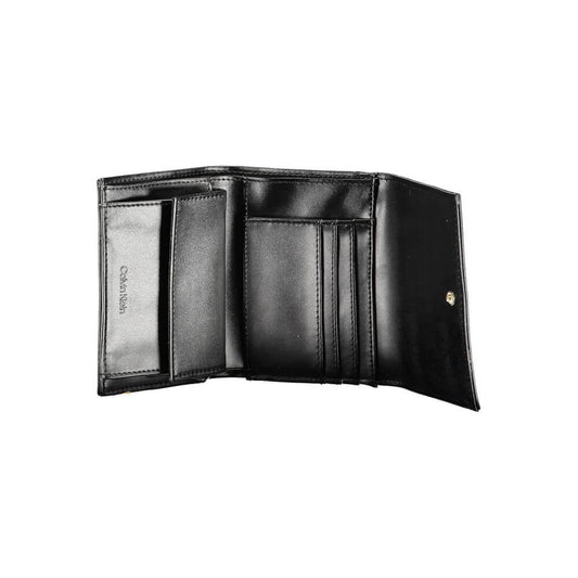 Calvin Klein Black Polyester Women Wallet $162.00 Calvin Klein Luzworld