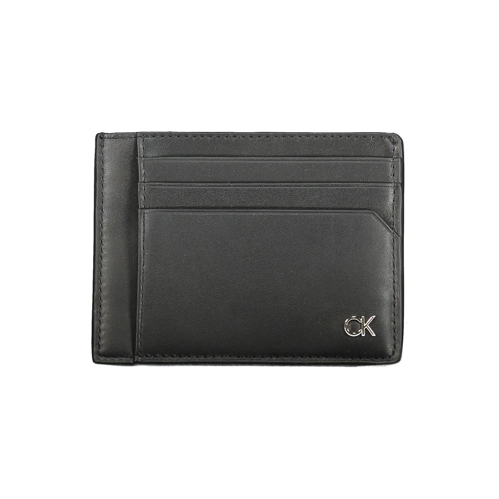 Calvin Klein Black Leather Wallet $159.00 Calvin Klein Luzworld