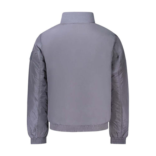 Calvin Klein Blue Polyamide Men Jacket $312.00 Calvin Klein Luzworld