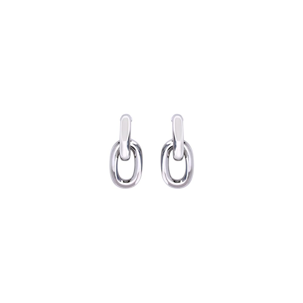 Rabanne Double XL Link Earrings $759.00 Rabanne Luzworld