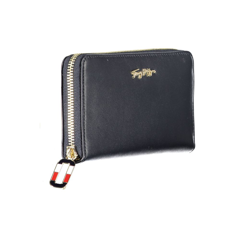 Tommy Hilfiger Blue Leather Women Wallet $220.00 Tommy Hilfiger Luzworld