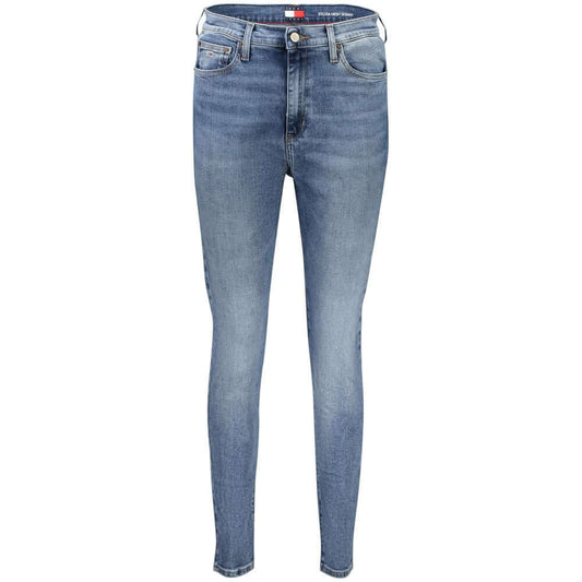 Tommy Hilfiger Blue Cotton Women's Skinny Jean $237.00 Tommy Hilfiger Luzworld