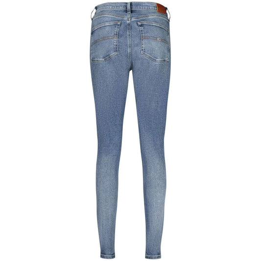 Tommy Hilfiger Blue Cotton Women's Skinny Jean $237.00 Tommy Hilfiger Luzworld