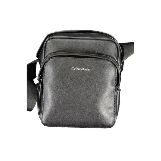 Calvin Klein Black Polyester Shoulder Bag $217.00 Calvin Klein Luzworld