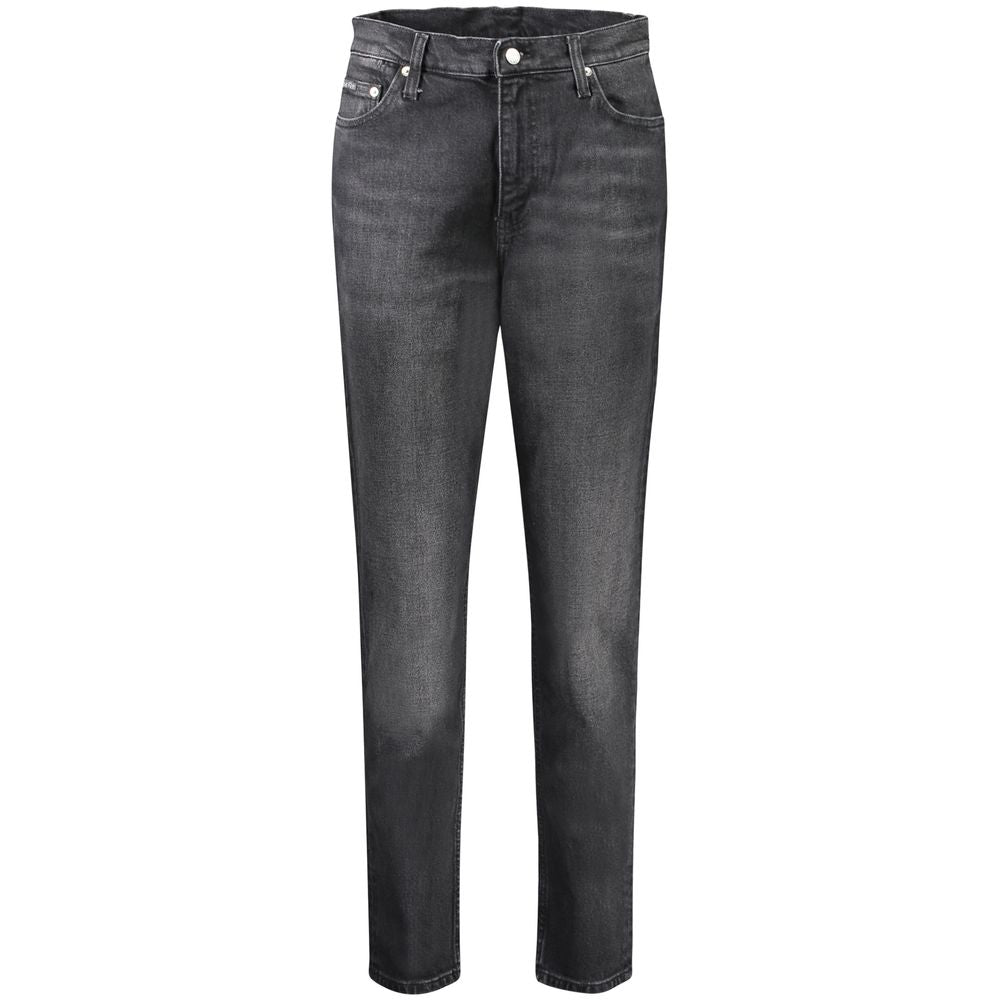 Calvin Klein Black Cotton Women Jeans $234.00 Calvin Klein Luzworld