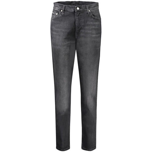 Calvin Klein Black Cotton Women Jeans $234.00 Calvin Klein Luzworld