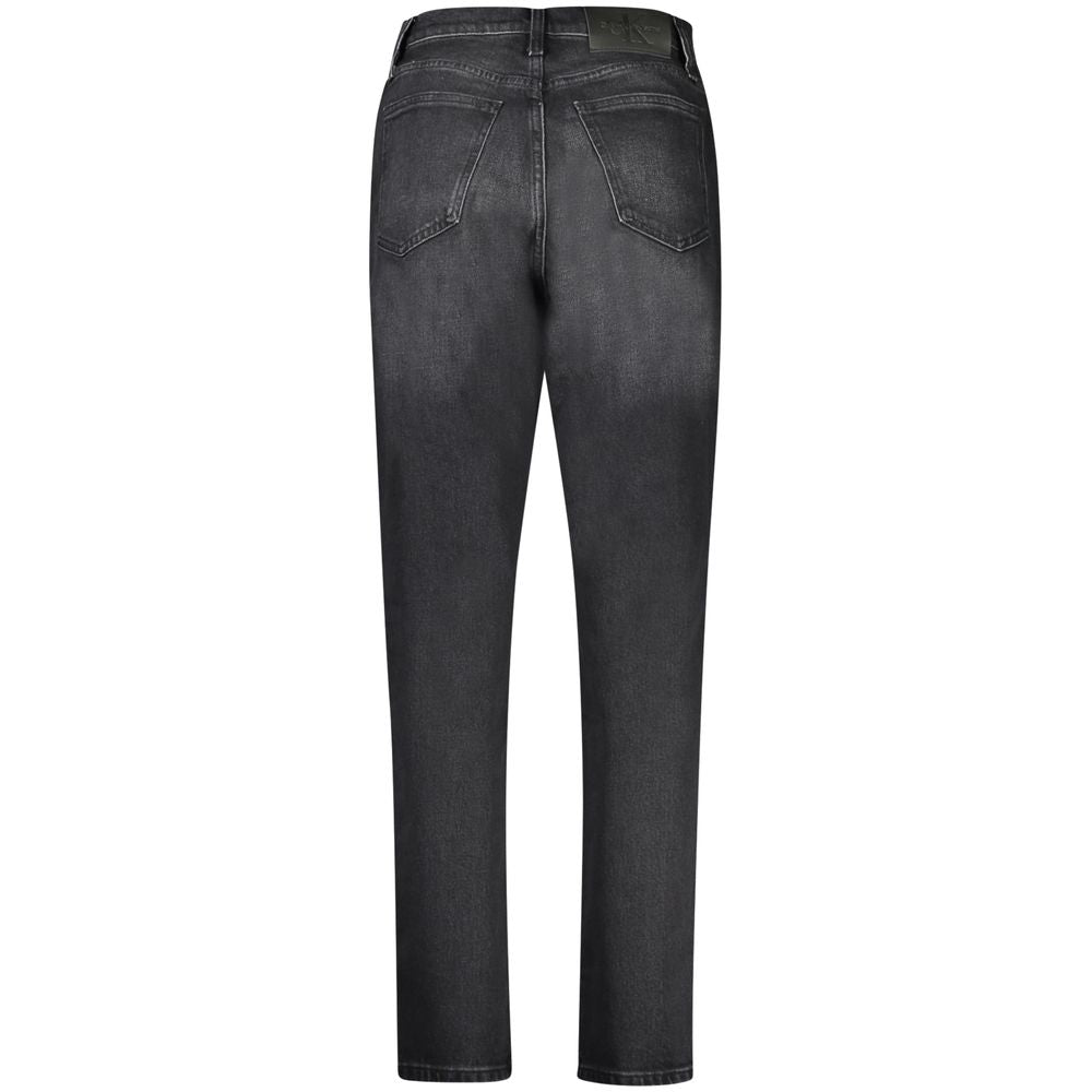 Calvin Klein Black Cotton Women Jeans $234.00 Calvin Klein Luzworld