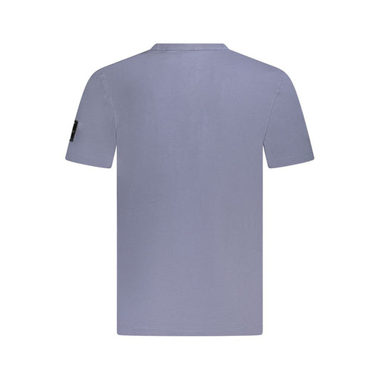 Calvin Klein Blue Cotton T-Shirt $140.00 Calvin Klein Luzworld