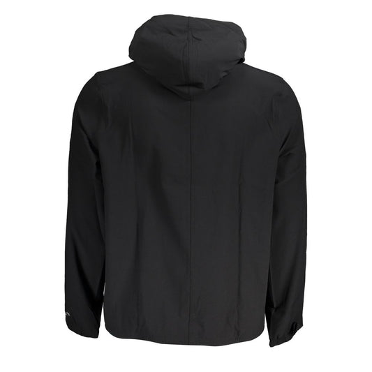 Calvin Klein Black Polyester Men's Sport Jacket $265.00 Calvin Klein Luzworld