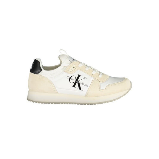 Calvin Klein White Polyester Women Sneaker $261.00 Calvin Klein Luzworld