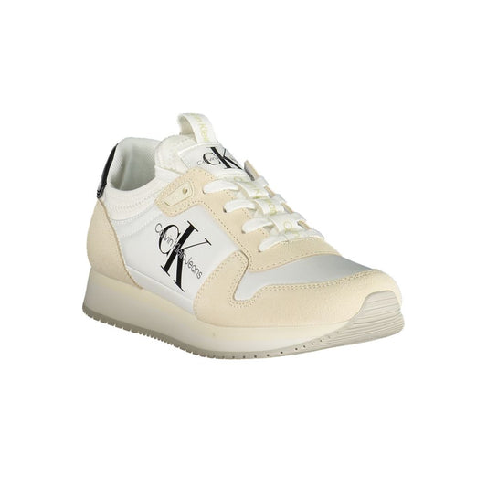 Calvin Klein White Polyester Women Sneaker $261.00 Calvin Klein Luzworld
