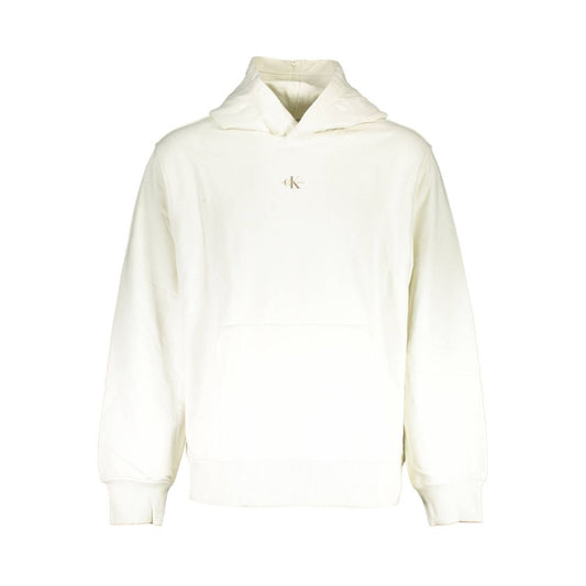 Calvin Klein White Cotton Men Sweater $234.00 Calvin Klein Luzworld