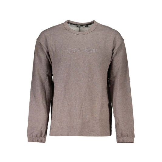 Calvin Klein Brown Cotton Men Sweater $203.00 Calvin Klein Luzworld