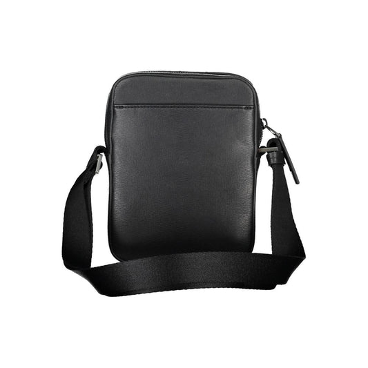 Calvin Klein Elegant Black Shoulder Bag with Sleek Detailing $217.00 Calvin Klein Luzworld