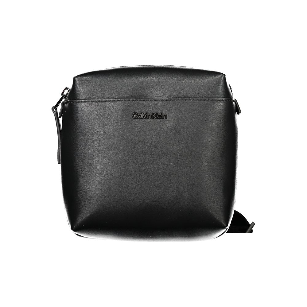 Calvin Klein Black Polyethylene Men Shoulder Bag $200.00 Calvin Klein Luzworld