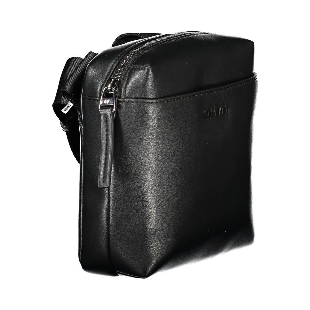 Calvin Klein Black Polyethylene Men Shoulder Bag $200.00 Calvin Klein Luzworld