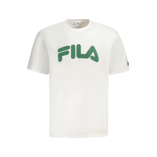 Fila White Cotton Men T-Shirt $142.00 Fila Luzworld