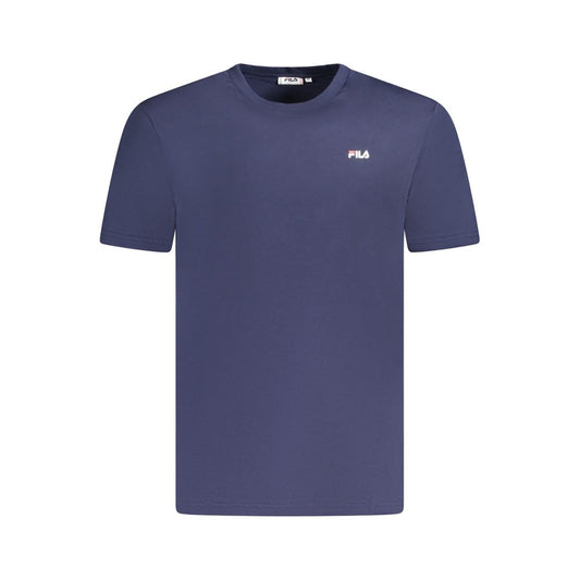 Fila Blue Cotton Men T-Shirt $124.00 Fila Luzworld