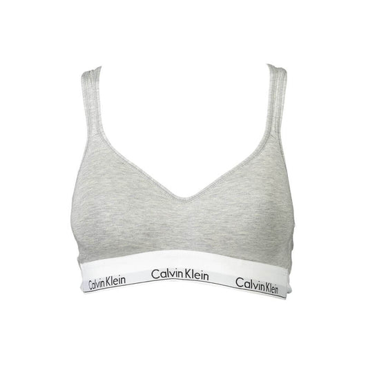 Calvin Klein Brown Cotton Women Bralette $137.00 Calvin Klein Luzworld