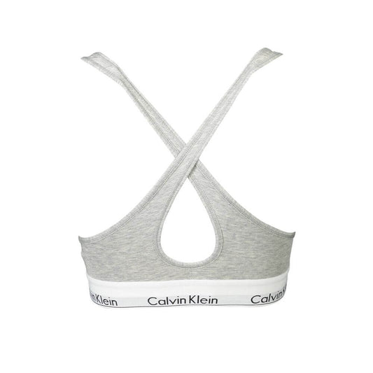 Calvin Klein Brown Cotton Women Bralette $137.00 Calvin Klein Luzworld
