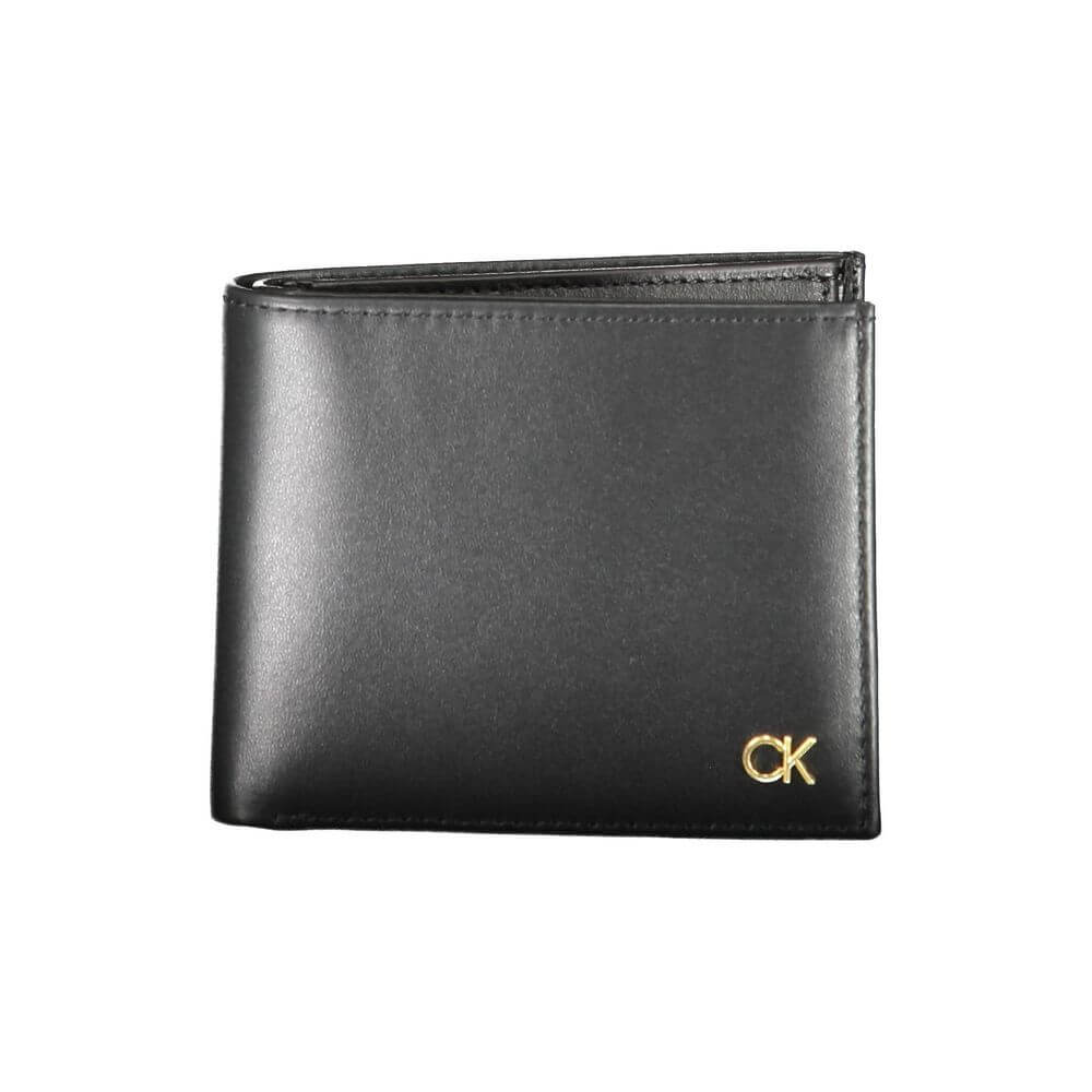 Calvin Klein Black Leather Men Wallet $207.00 Calvin Klein Luzworld