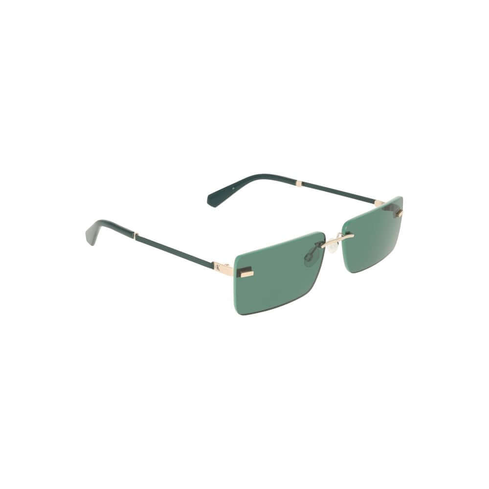 Calvin Klein Green Metal Women Sunglass $277.00 Calvin Klein Luzworld