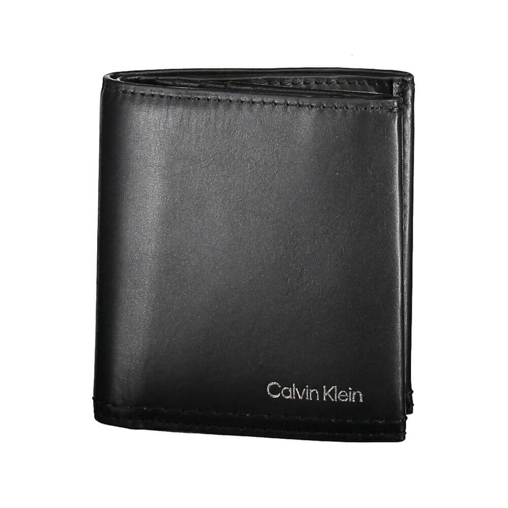Calvin Klein Black Leather Men Wallet $193.00 Calvin Klein Luzworld