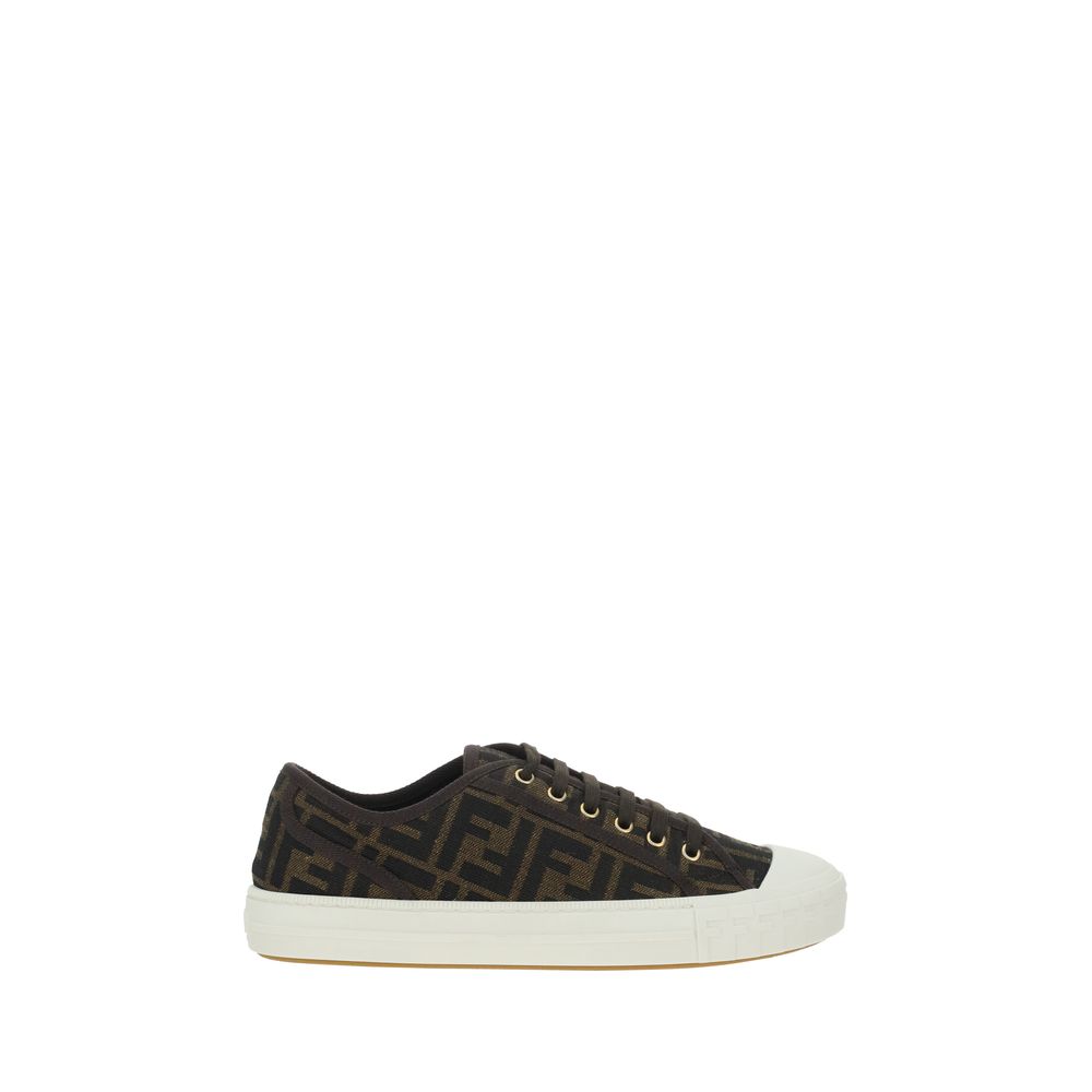 Fendi Monochrome Sneakers $1339.00 Fendi Luzworld