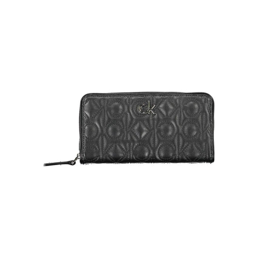 Calvin Klein Black Polyethylene Women Wallet $187.00 Calvin Klein Luzworld