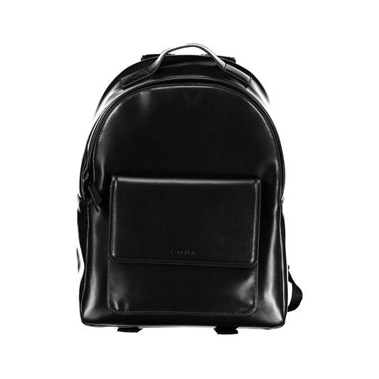 Calvin Klein Elegant Black Urban Backpack with Laptop Compartment $569.00 Calvin Klein Luzworld