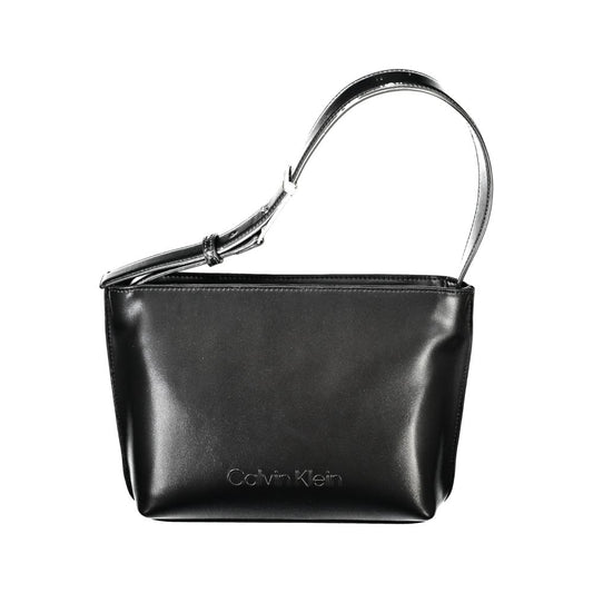Calvin Klein Black Polyester Women Handbag $294.00 Calvin Klein Luzworld