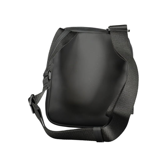 Calvin Klein Black Polyester Men Shoulder Bag $200.00 Calvin Klein Luzworld