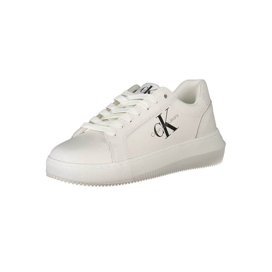 Calvin Klein White Polyester Women Sneaker $294.00 Calvin Klein Luzworld