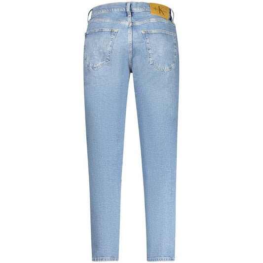 Calvin Klein Blue Cotton Men Jeans $234.00 Calvin Klein Luzworld
