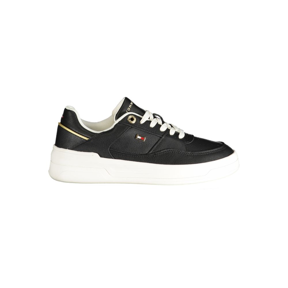 Tommy Hilfiger Black Polyethylene Women Sneaker $255.00 Tommy Hilfiger Luzworld