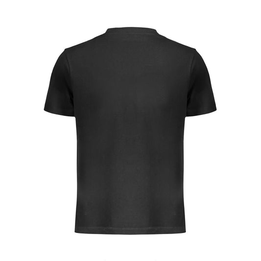 Lee Black Cotton Men T-Shirt