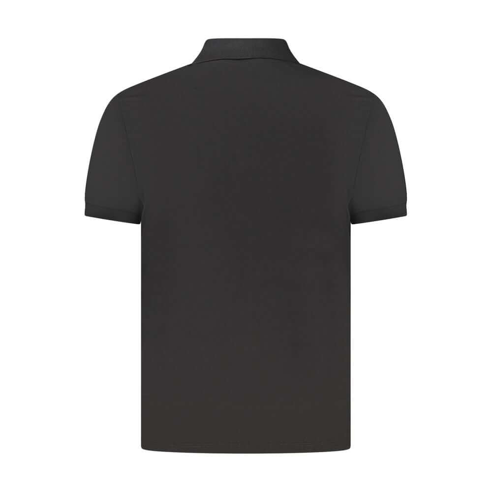 Calvin Klein Black Cotton Men Polo Shirt $189.00 Calvin Klein Luzworld