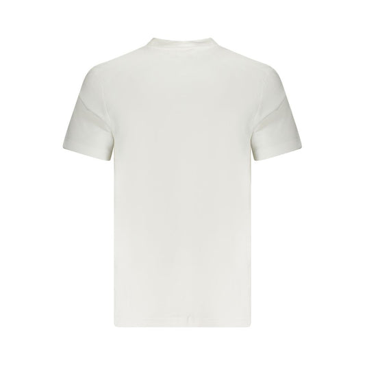 Calvin Klein White Cotton Men T-Shirt $140.00 Calvin Klein Luzworld