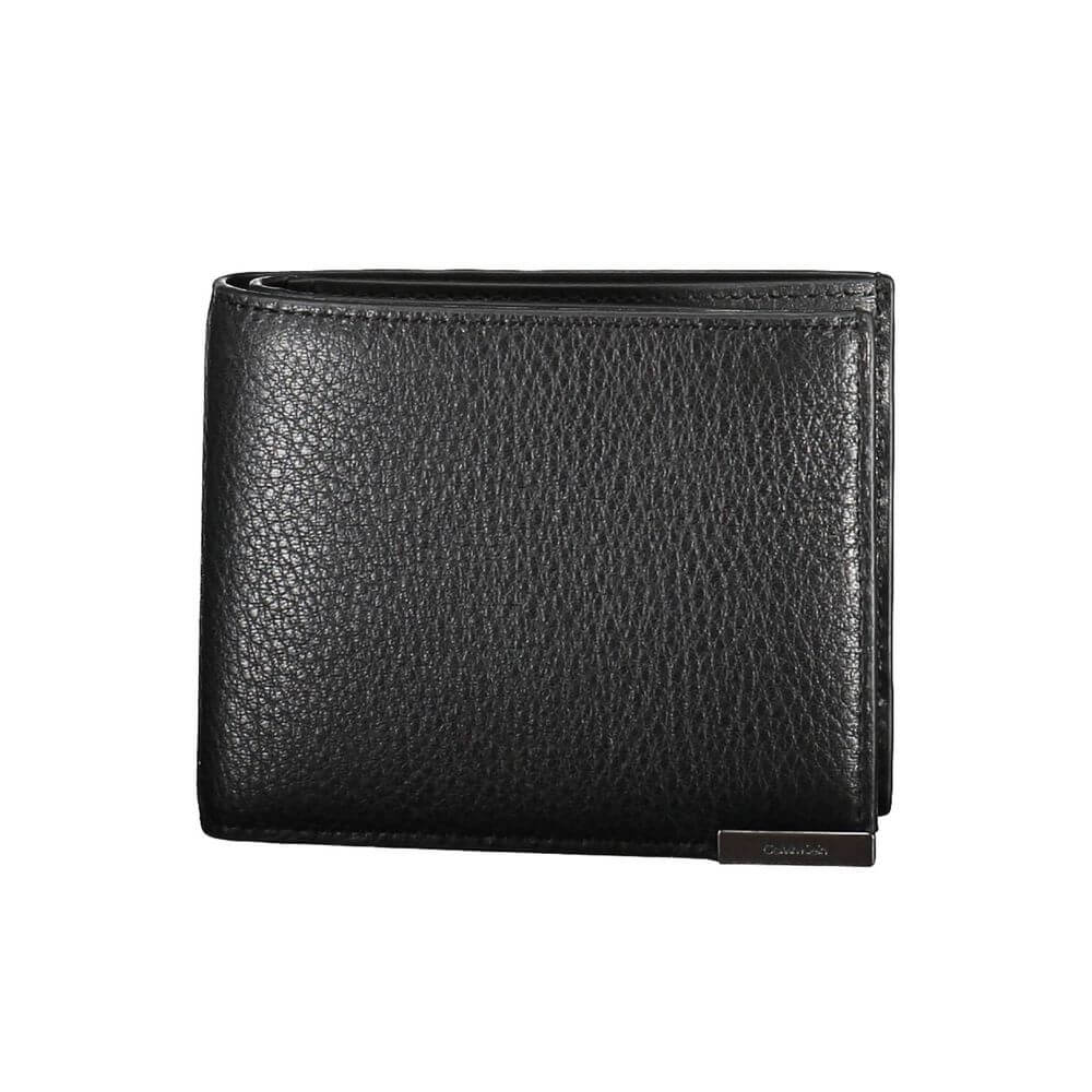 Calvin Klein Black Leather Men Wallet $200.00 Calvin Klein Luzworld