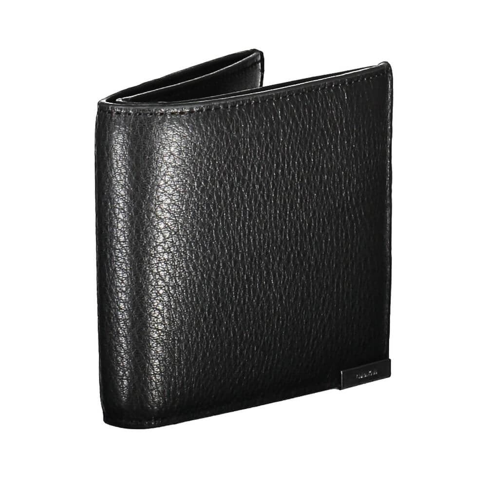 Calvin Klein Black Leather Men Wallet $200.00 Calvin Klein Luzworld