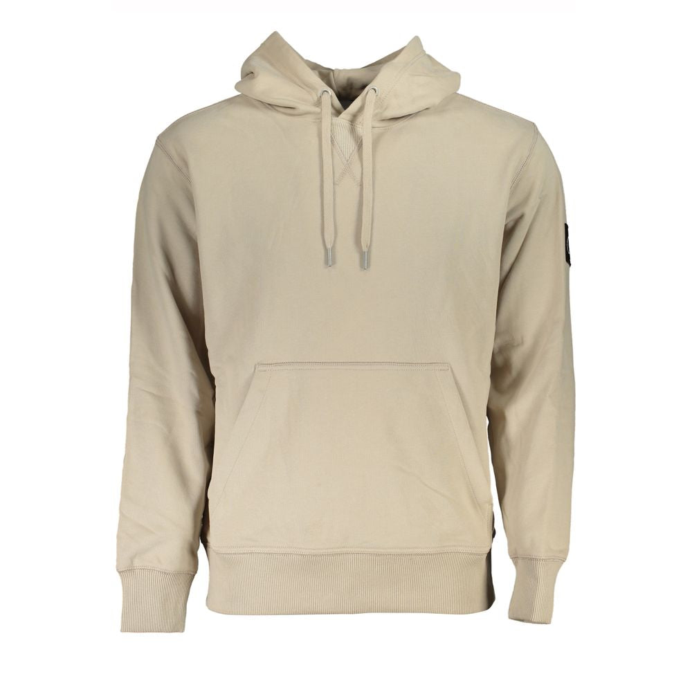 Calvin Klein Beige Cotton Men Sweater $234.00 Calvin Klein Luzworld
