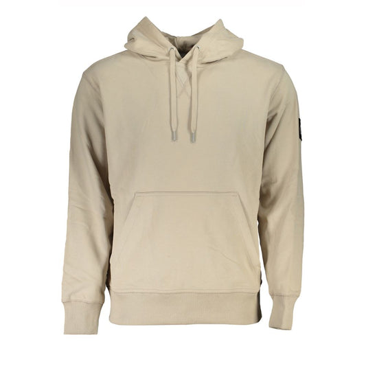Calvin Klein Beige Cotton Men Sweater $234.00 Calvin Klein Luzworld
