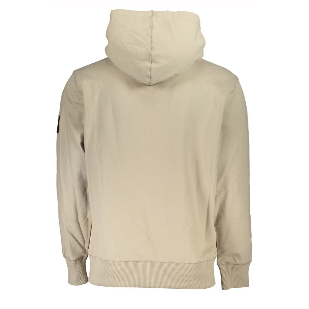 Calvin Klein Beige Cotton Men Sweater $234.00 Calvin Klein Luzworld