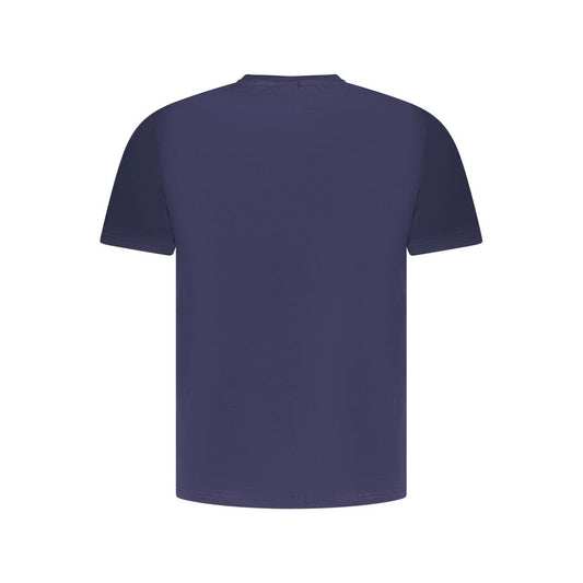 North Sails Blue Cotton Men T-Shirt