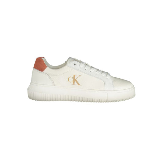 Calvin Klein White Polyethylene Women Sneaker $290.00 Calvin Klein Luzworld